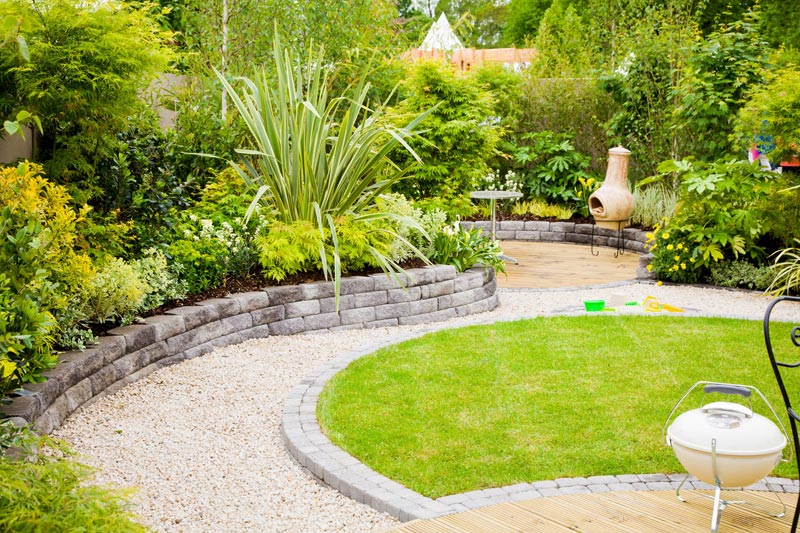 Landscaped Brisbane garden
